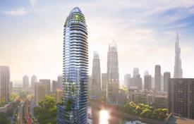 New high-rise Altitude Residence with swimming pools on the bank of the canal, Business Bay, Dubai, UAE for From $698,000