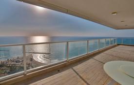 Elite penthouse with a terrace and sea views in a bright residence, near the beach, Netanya, Israel for 2,376,000 €