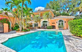 Luxury villa with a pool, a garden, a patio and a terrace, Miami, USA for 1,990,000 €