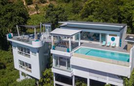 Stylish spacious villa with a pool and panoramic sea views on Koh Samui, Surat Thani, Thailand for $686,000