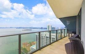 Fully furnished, new apartment with ocean view in a residence with swimming pool and fitness center, Edgewater, Miami for $599,000