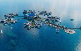 New unique compex of villas, surrounded by the ocean, Kempinski Floating Palace (Neptune), Jumeirah, Dubai, UAE for From $7,869,000