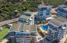 Furnished apartment in a residence with swimming pools and a tennis court, 400 meters from the sea, Alanya, Turkey for $130,000