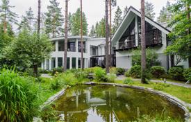 Two-storey furnished villa with a pool and a garage on the cost of the Gulf of Finland, in the picturesque suburb of Saint Petersburg for $4,071,000