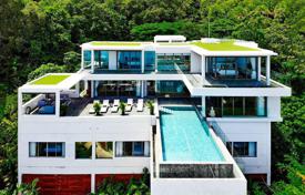 Luxury villa with a swimming pool, a waterfall and an elevator, Phuket, Thailand for 3,881,000 €