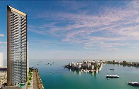 Luxury high-rise residence Nautica with a swimming pool and a marina, Dubai Maritime city, Dubai, UAE for From $704,000