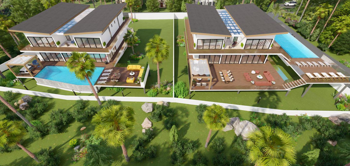 New residential complex of first-class villas on Koh Samui