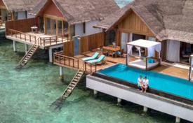 Luxury villa with a swimming pool in a residence with a restaurant and a water sport center, Raa Atoll, Maldives for 11,000 € per week