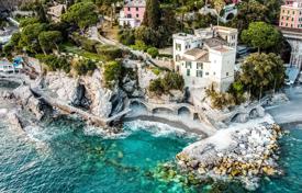 Luxurious historic castle right on the seafront in Zoagli, Liguria, Italy. Price on request