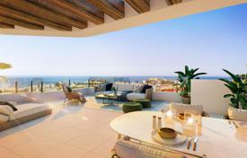 Penthouses with spacious terraces and sea views in a gated residence, Mijas, Spain for 530,000 €