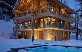 Five-storey chalet with panoramic views, Saas-Fee, Switzerland for 40,000 € per week