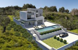 New turnkey stone villa with a pool and sea views in Akrotiri, Chania, Crete, Greece for 850,000 €