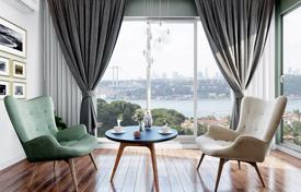 Spacious apartments with a view of Bosphorus in a residence with green areas, sports grounds and swimming pools, Istanbul, Turkey for $245,000