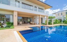 Villa with a swimming pool and a garden in a premium residence, in a prestigious area, Phuket, Thailand for $1,720,000