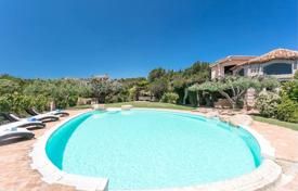 Two-storey villa with a pool and a lush garden near the beach in Porto Cervo, Sardinia, Italy for 12,000,000 €
