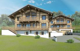 Luxury 5 bedroom off plan chalet with superb Mont Blanc views just 140m to centre (A) for 1,590,000 €