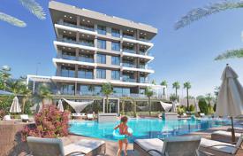 New penthouse in a guarded residence with two swimming pools, a kids' club and a parking, Kargyjak, Turkey. Price on request