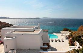 Luxury villa with a swimming pool, a jacuzzi and a panoramic view of the sea, Mykonos, Greece for 20,000 € per week