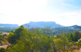 Land plot for the construction of a villa in Calpe, Alicante, Spain for 300,000 €