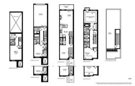 Terraced house – York, Toronto, Ontario,  Canada for C$2,365,000