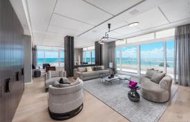 Furnished apartment with a terrace and an ocean view in a building with a pool and a spa, Miami Beach, USA for $14,950,000