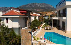 Furnished villa with a pool and a garden in a residential complex with many amenities, Kargicak, Turkey for $430,000