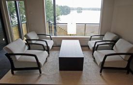 Modern villa with a sauna and a private beach on the lake, Hämeenlinna, Finland for 2,900 € per week