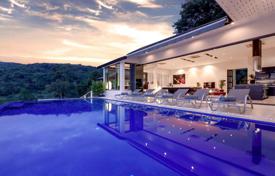 Modern villa with a panoramic view in a residence with gardens and sports grounds, Phuket, Thailand for $2,820,000