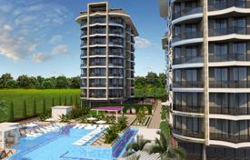 Residential complex with swimming pools and large spa centre, 100 meters to the sea, Tosmur, Alanya, Turkey for From $236,000