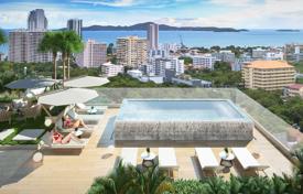 New residential complex with a rooftop pool and sea views in Pattaya, Chonburi, Thailand for From $54,000