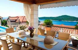 Unique villa with a swimming pool, a gym and a picturesque sea and city view, Dubrovnik, Croatia. High rental potential!. Price on request