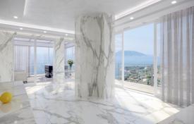 Finely renovated penthouse apartment in villa with spectacular sea view and outdoor spaces in Lerici, Liguria, Italy. Price on request