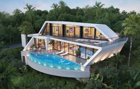 New residential complex of villas with swimming pools and sea views, 8 minutes drive to Bo Phut beach, Samui, Thailand for From $756,000