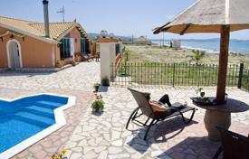 Magnificent villa right on the sandy beach in Acharavi, Corfu island, Greece for 4,600 € per week