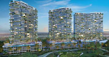 Golf Greens — new apartments in premium residential complex by DAMAC with the richest infrastructure in DAMAC Hills, Dubai