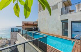 Elite penthouse with two terraces, a pool and sea and city views in a bright residence, on the first line from the beach, Netanya, Israel for $3,635,000