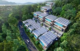 Villas with views of the sea and the mountains close to the beach, Phuket, Thailand for $1,360,000