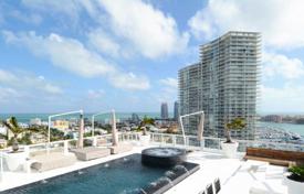 Elite penthouse with ocean views in a residence on the first line of the beach, Miami Beach, Florida, USA for $11,990,000