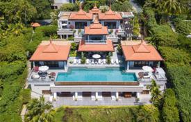 Furnished villa with a swimming pool, a garden and a view of the sea, Phuket, Thailand for $7,400,000