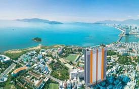 Spacious two-bedroom apartment with a balcony and sea views in a residential complex, near the beach, Nha Trang, Vietnam for $65,000