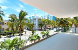 Partially furnished apartment with a parking and a terrace, Miami Beach, USA for $1,970,000