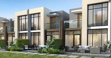 Elite villas and townhouses surrounded by greenery and parks in the quiet and peaceful area of Damac Hills 2, Dubai, UAE