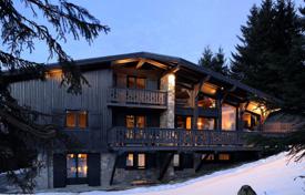 Three-level chalet 500 meters from the ski lift, ski resort Megeve, Alps, France for 15,000 € per week