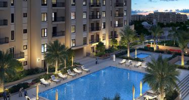 Remraam Residence with around-the-clock security, swimming pools and green areas, Dubailand, Dubai, UAE