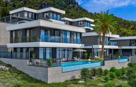New complex of villas with swimming pools and panoramic views close to the sea and the city center of Alanya, Turkey for From $2,041,000