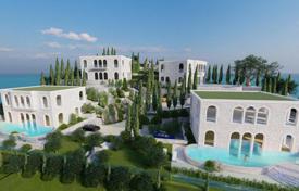 New three-storey villas on the first line from the sea in Przno, Budva, Montenegro for 3,600,000 €