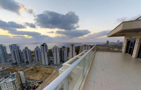 Elite penthouse with a terrace and sea views in a bright residence, Netanya, Israel for $1,890,000
