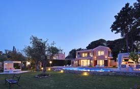 Modern white villa 30 m from the beach, Dassia, Corfu, Greece for 5,100 € per week