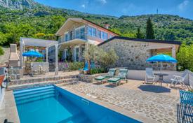 Two houses with beautiful sea views, a swimming pool and a garden, Buljarica, Budva, Montenegro for 520,000 €