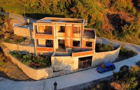 Hilltop villa under construction with a swimming pool, Seoca, Montenegro for 225,000 €